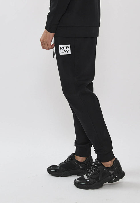 Replay tracksuit ריפלי חליפה 2 חלקים בצבע שחור